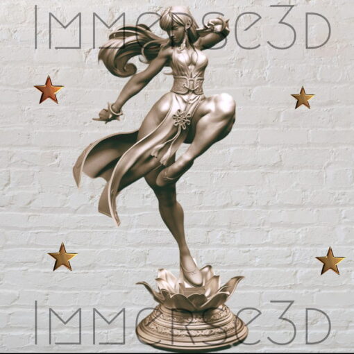 Chun-Li STL File (Street Fighter)