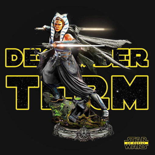 Star Wars - Ahsoka Tano v1 STL File