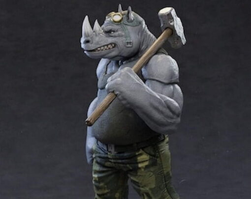 Rocksteady Ronin Ninja STL File V2
