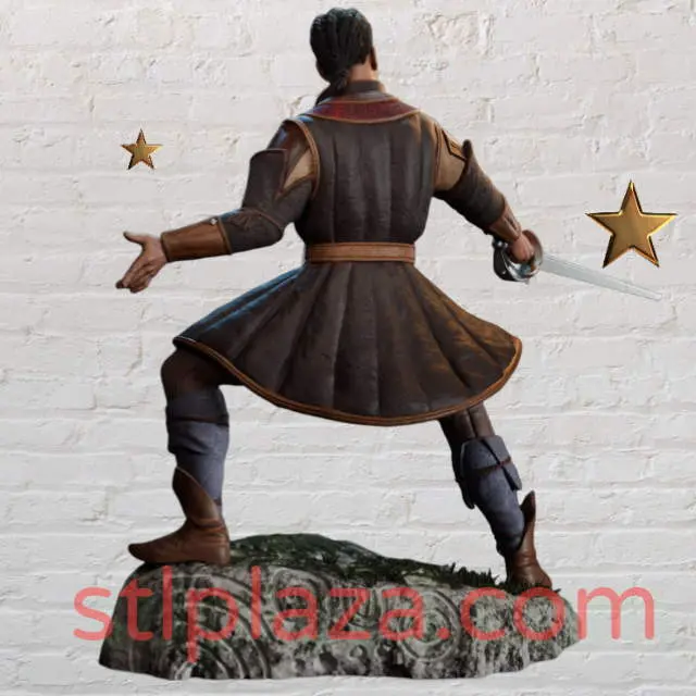 Wyll Ravengard Stl File - Image 3
