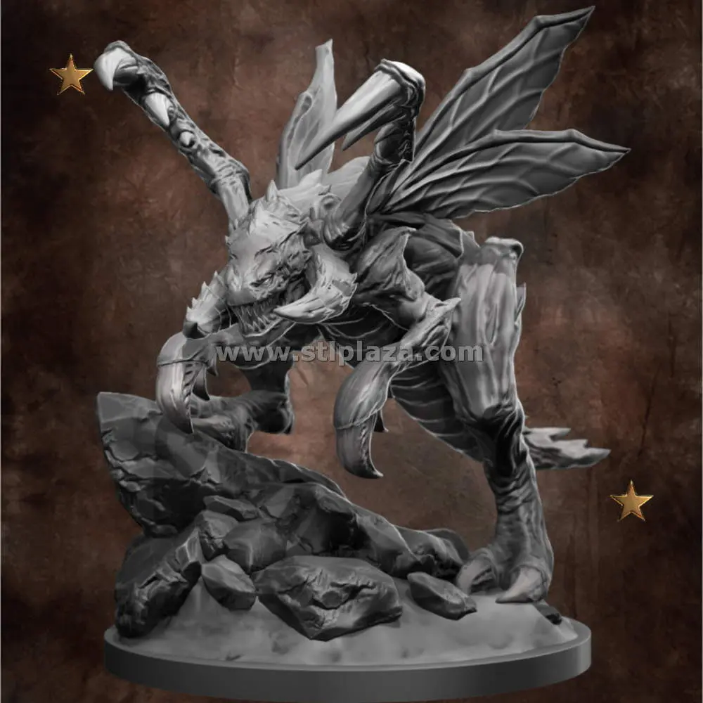 Zergling - Starcraft Stl File (75mm and 142mm)
