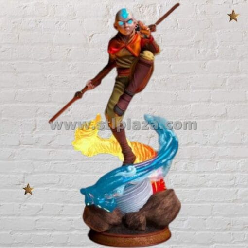 Aang Avatar v2 Stl File