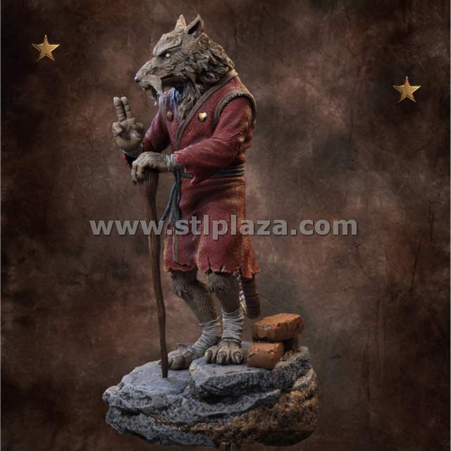 Master Splinter Stl File- Ninja Turtles - Image 2