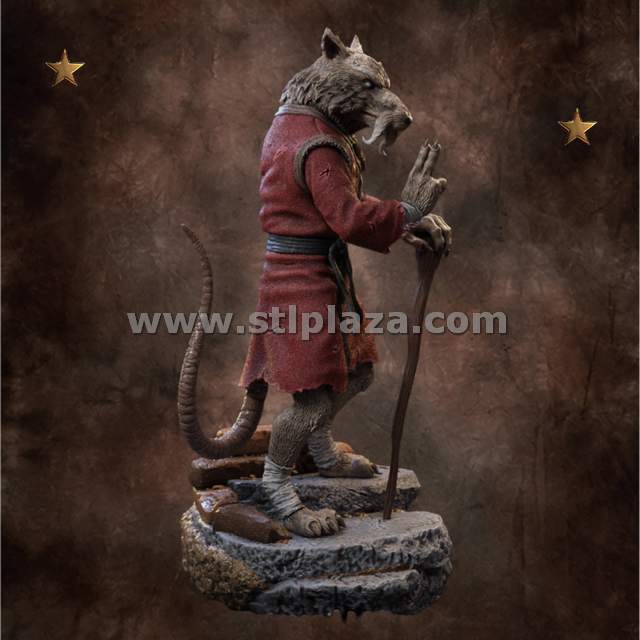 Master Splinter Stl File- Ninja Turtles - Image 4