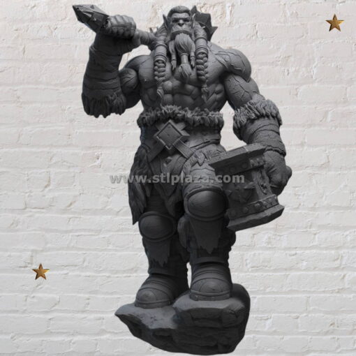 Thrall-Warcraft STL File (v2)