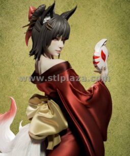 Amaterasu Kitsune stl