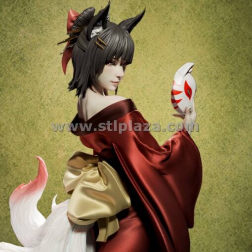 Amaterasu Kitsune stl