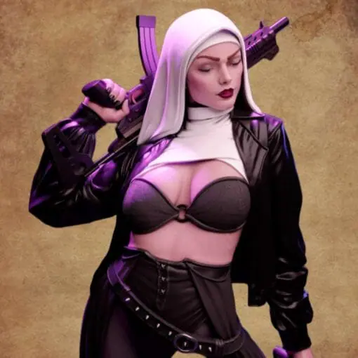 Assassin Nun STL
