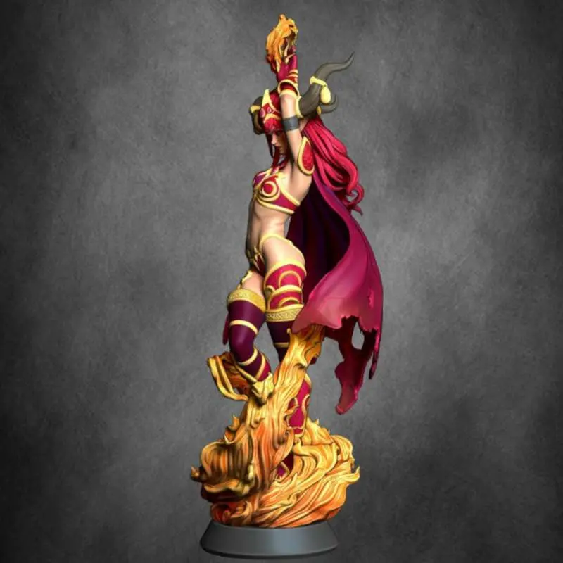DragonQueen Alexstrasza STL File Warcraft Wow 1/6-1/9 - Image 4
