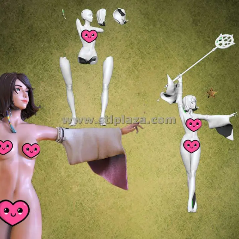 Tidus + Yuna Diorama Stl File From Final Fantasy +Nsfw - Image 3