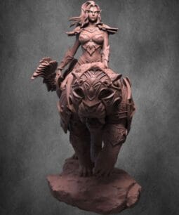 Tyrande and Ashalah stl