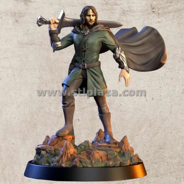 Middle Earth Legends Stl File Set lotr (Miniature) - Image 4