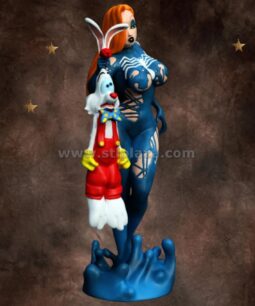 Jessica Venom with Rabit