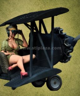 Female Pilot Stl