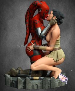 Rey and Talon stl diorama