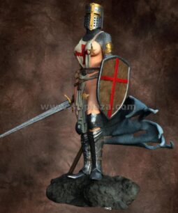 Templar Woman stl