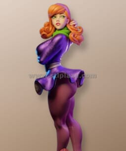Daphne File For 3D Printers From Scooby Doo (Nsfw)