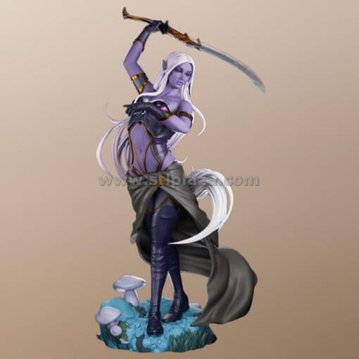Eilistraee Printable Stl File For 3D Printers From Forgotten Realms
