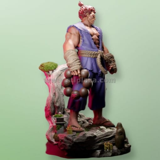 Akuma v2 From Street Fighter Stl File For 3d Printers