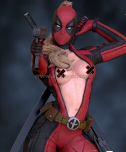 lady deadpool stl