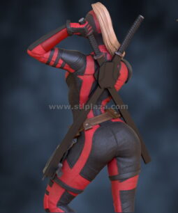 lady deadpool stl