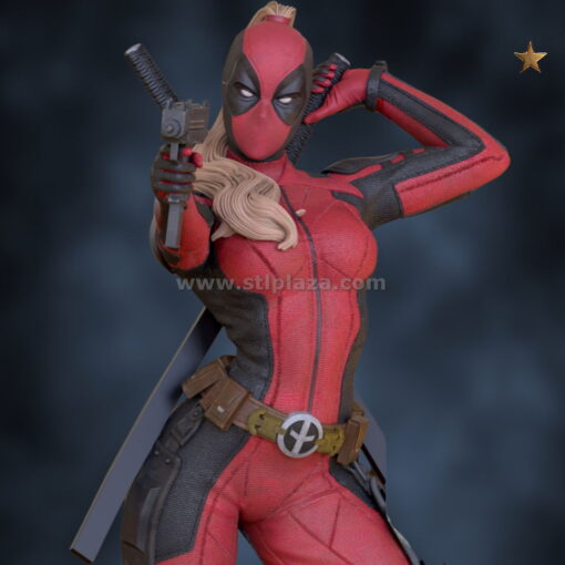 lady deadpool stl