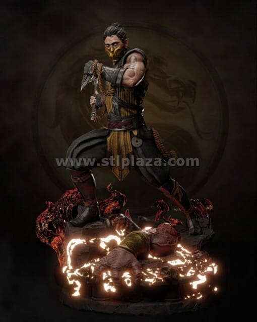 scorpion stl file
