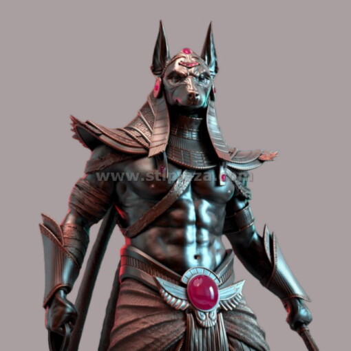 Anubis stl figure 3d file