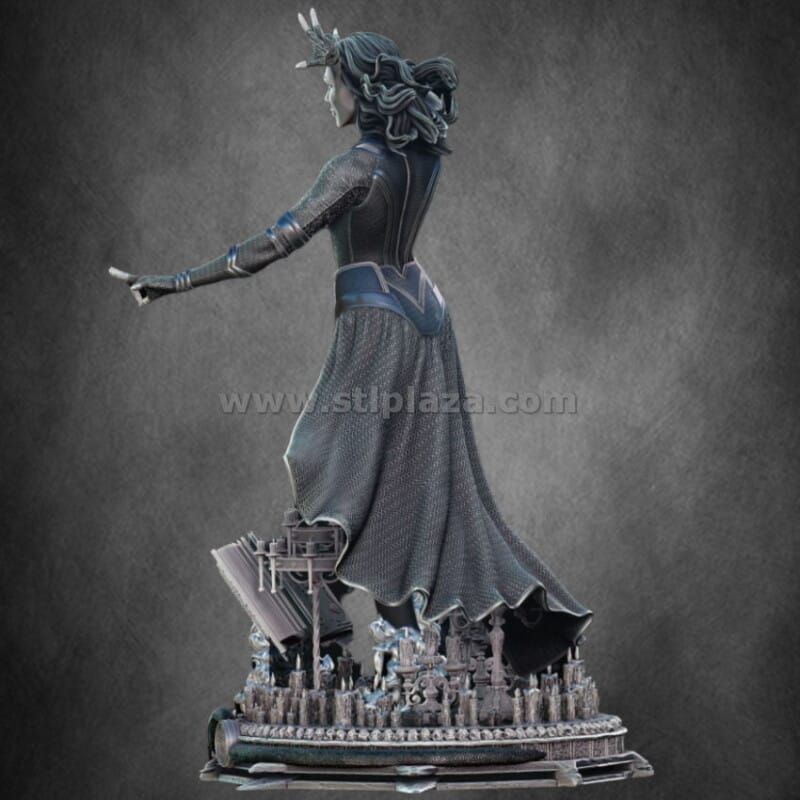 Scarlet Witch Stl File Download - Wanda Maximoff V2 1/6 Scale ...