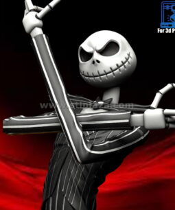 Jack Skellington 3d stl file