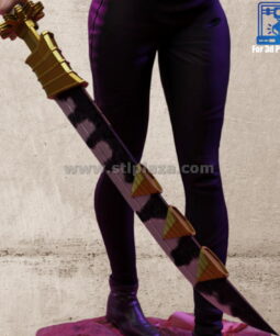 Maki Zenin 3d stl file