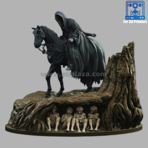 nazgul diorama 3d stl file