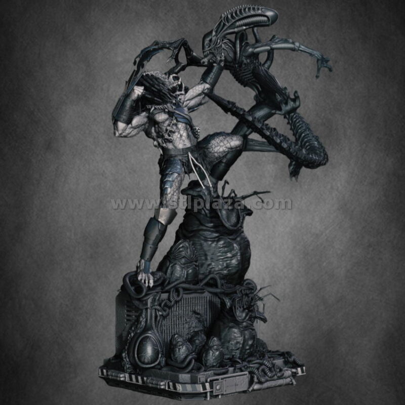 Predator Vs Alien Stl File For 3d Printers -Stlplaza.com Download Now