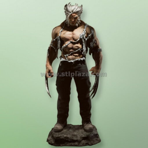 wolverine logan figure stl