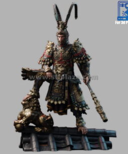 wukong 3d stl file