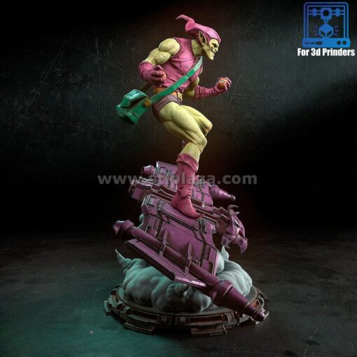 Green Goblin Stl File For 3d Printers -Stlplaza.com Download Now
