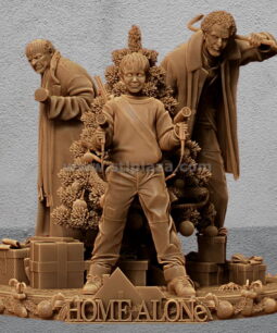 HOme alone stl diorama