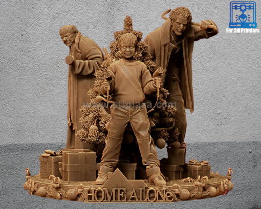 HOme alone stl diorama