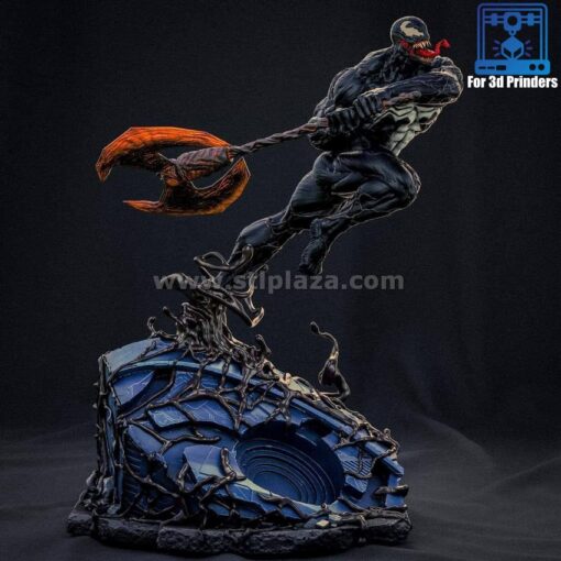 venom 3d stl file