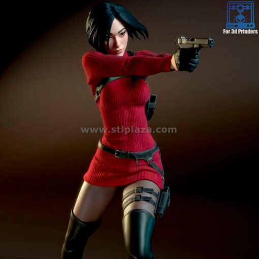 Ada Wong Stl File For 3D Printers (Resident Evil)