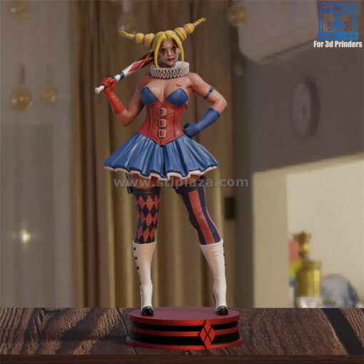 Harley Quinn Stl File For 3D Printers v2