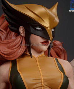 Hawkgirl stl file