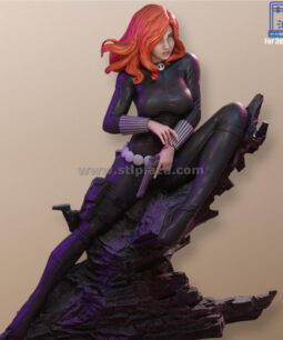 black widow stl file
