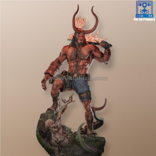 Hellboy stl file