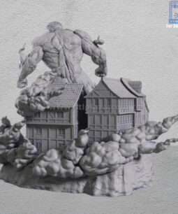 Armored Titan stl file