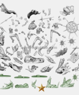 Akainu x Kizaru x Aokiji stl