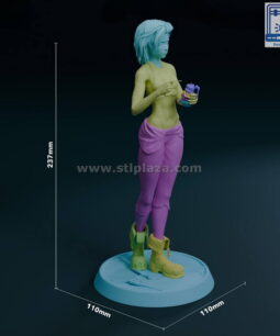 Jinx 3d stl file League of Legends