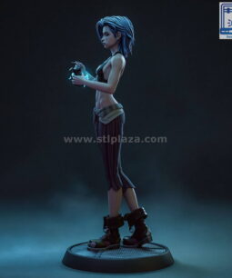 Jinx 3d stl file League of Legends