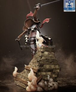 Mikasa Ackerman Attack on Titan 3d stl file