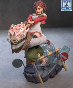 Momo Ayase and Okarun Dandadan 3d file